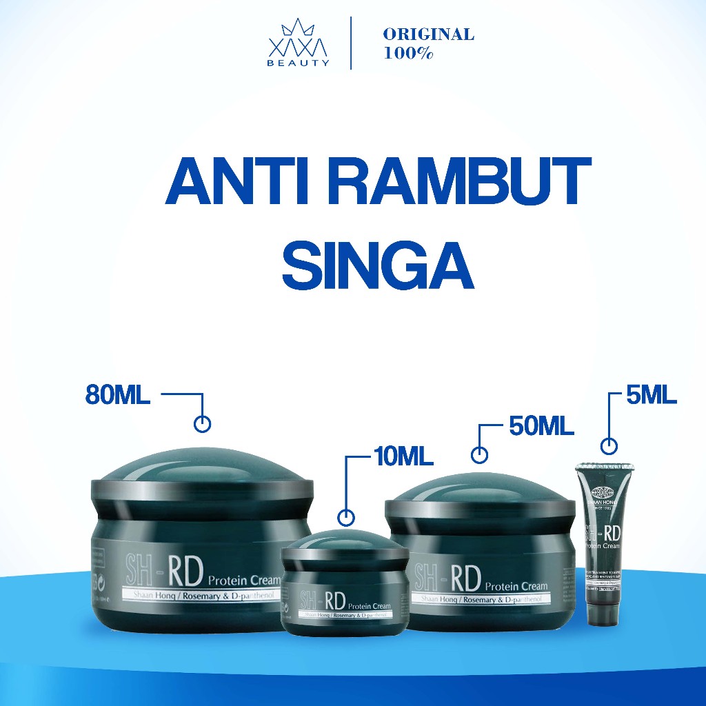 SH-RD SHRD SH RD Protein Cream 5ml 10ml kemasan asli