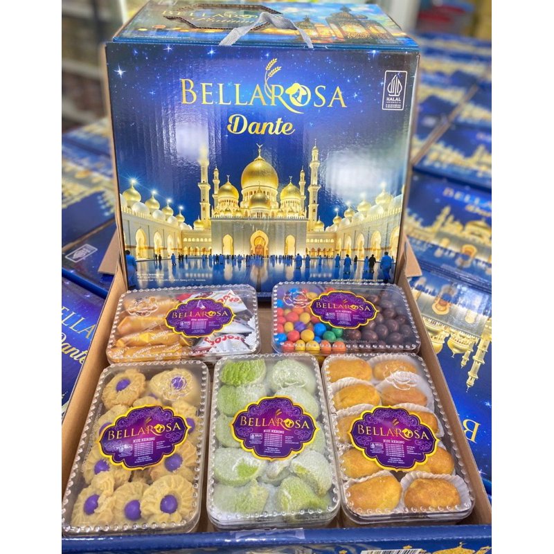 

Kue Paket Bellarosa Dante / Hampers Kue Murah