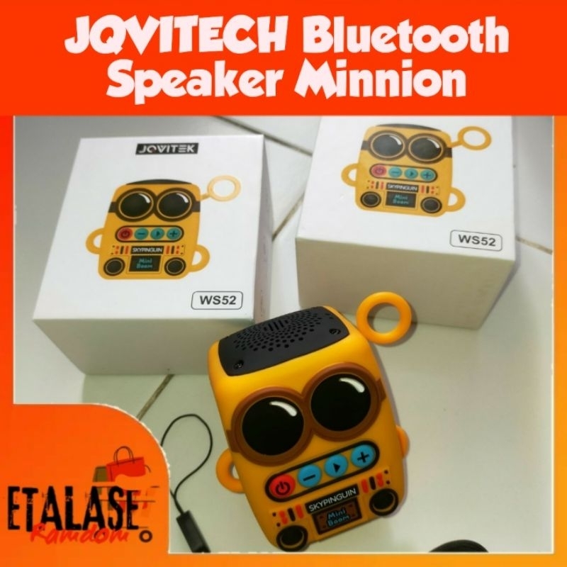 [ PROMO ] JQVITEK Speaker Bluetooth Minion WS52