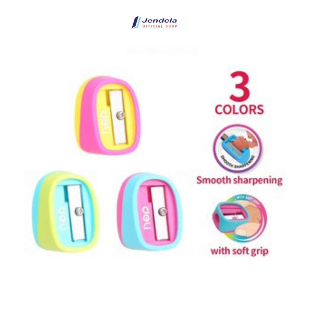 

Rautan Pensil Deli Pencil Sharpener Harga Satuan Serutan Pensil Alat Tulis Sekolah ATK