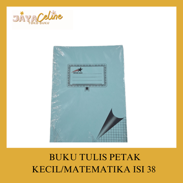 

[1 PAK/10PCS] BUKU TULIS PETAK KECIL/MATEMATIKA ISI 38 LEMBAR COVER MANILA MERK BINTANG ABADI