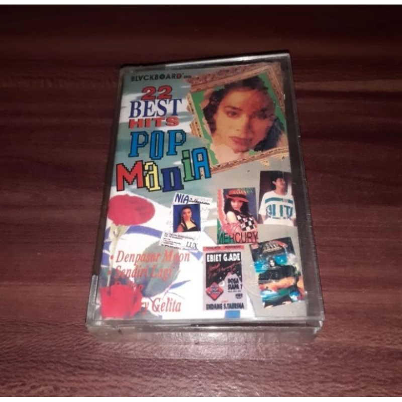 Kaset 22 BEST HITS POP - Chintami Atmanegara Nia Zulkarnaen Poppy