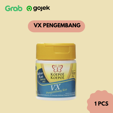 

Koepoe VX Pengembang Adonan 45 Gram