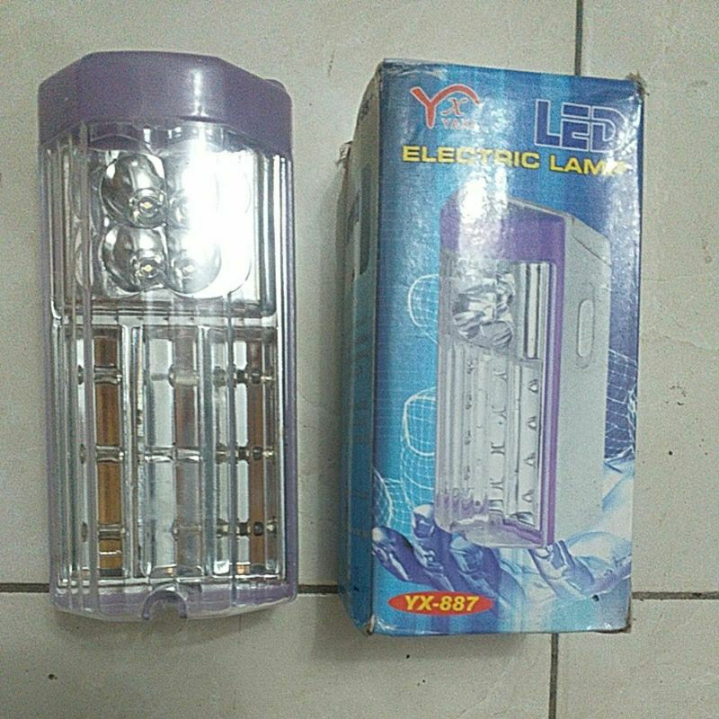 Lampu Emergency senter Baterai Lampu Emergency senter led