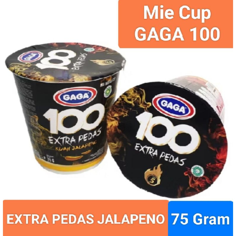 

Mie Cup GAGA 100 Extra Pedas Jalapeno