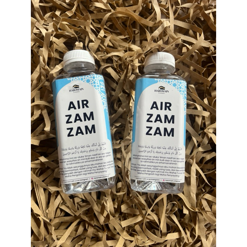 

AIR ZAMZAM 100 % ORIGINAL • 1 LITER AIR ZAMZAM PACKING BY HAROMAIN CHANNEL