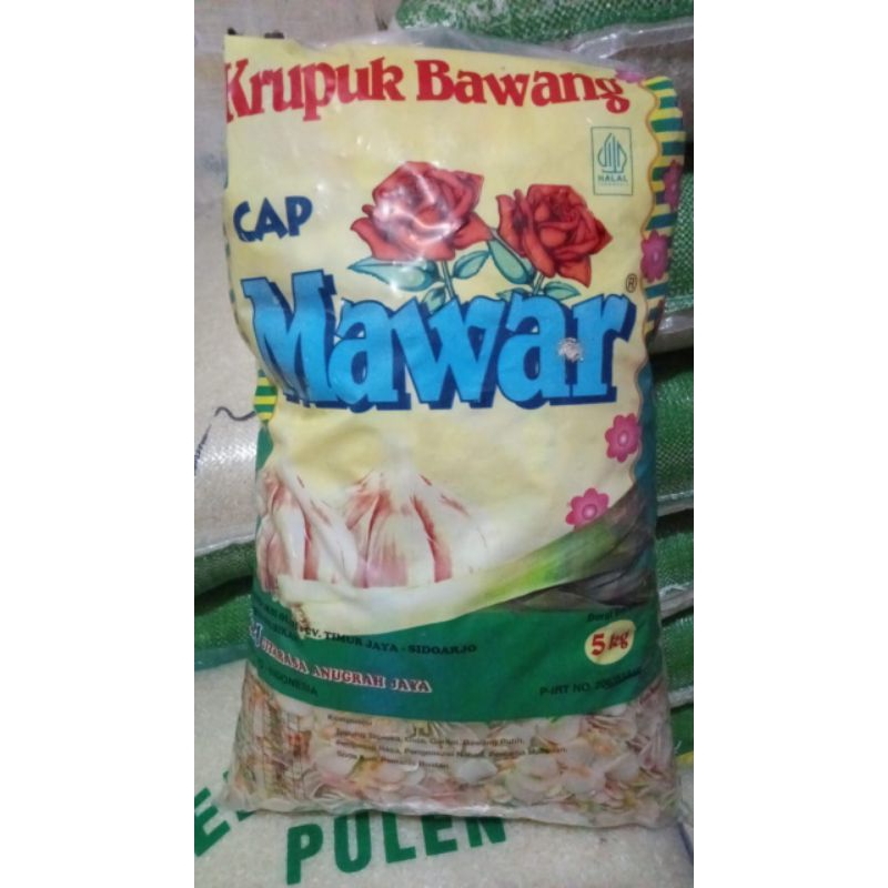 

krupuk bawang pasta cap mawar