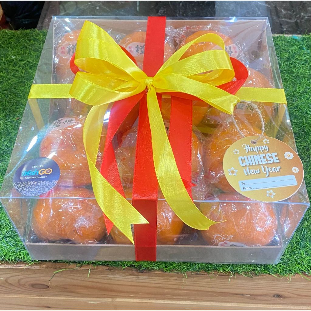 

Jeruk Ponkam Special gift implek hampers tranparan