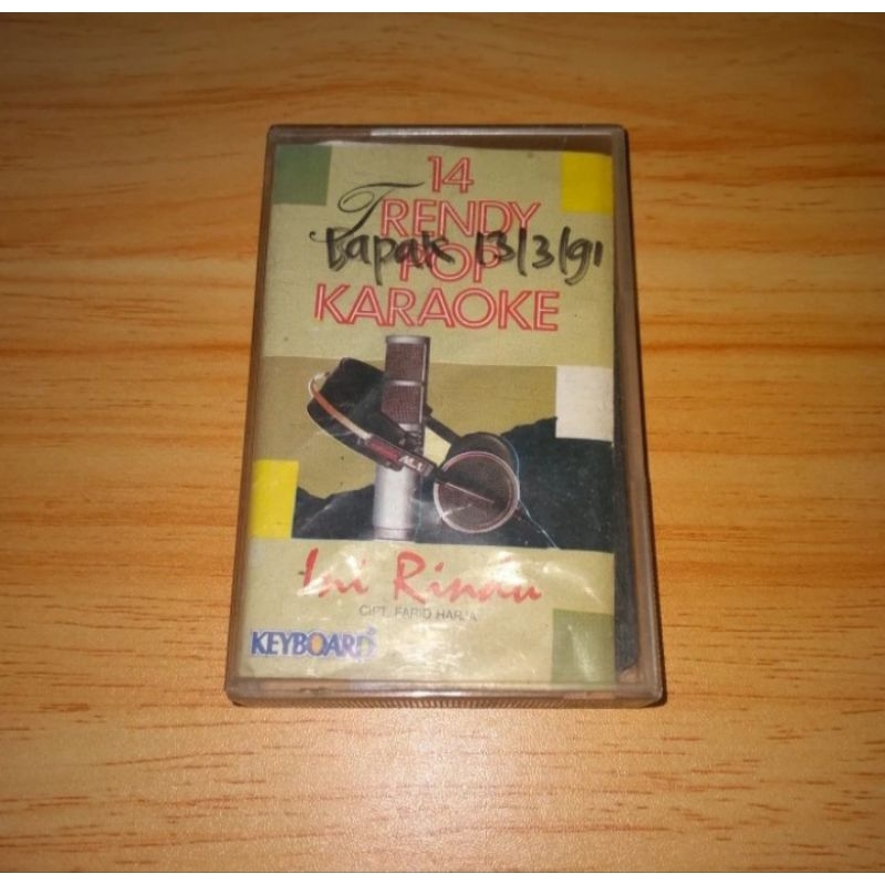 Kaset 14 TRENDY POP KARAOKE - Nike Ardila Anggun Titiek Puspa  Angel
