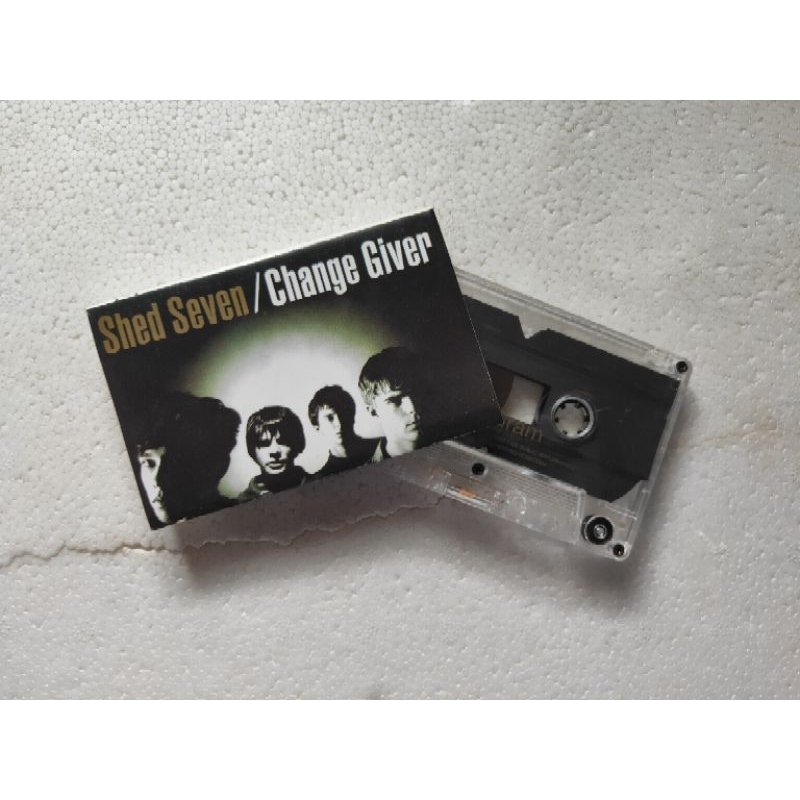kaset pita alternative rock britpop SHED SEVEN change giver not blur oasis