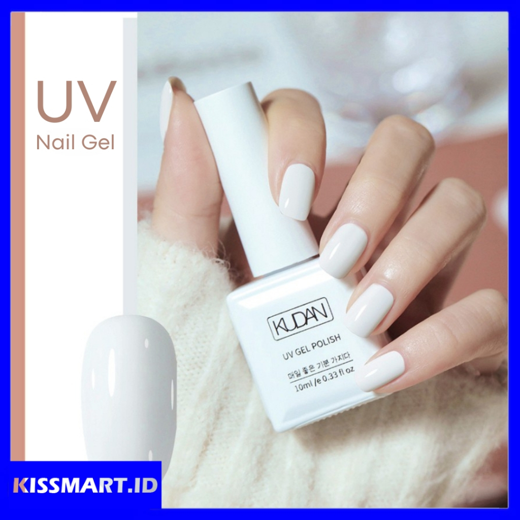 KUDAN UV LED Gel Nail Polish Kutek Kuku Gel UV Halal cat kuku UV Kutek viral Nail Gel Polish KU060