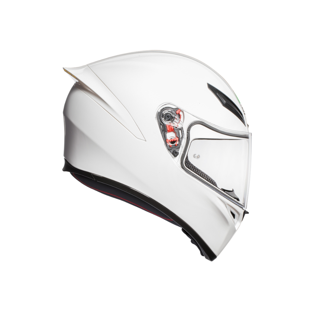 Helm Full Face - AGV K1S White Gloss