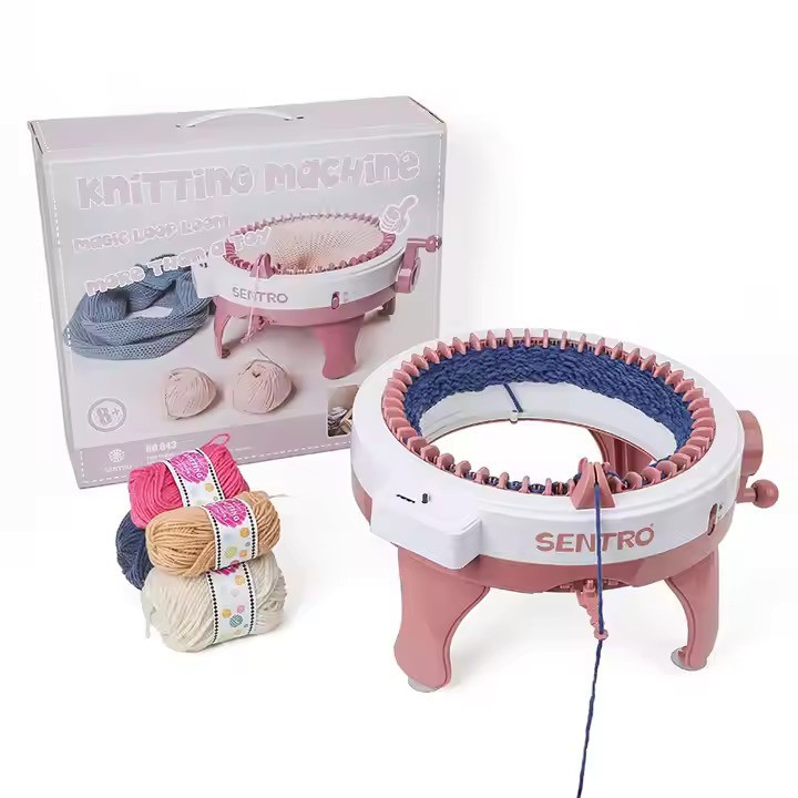 SENTRO KNITTING MACHINE / MESIN RAJUT OTOMATIS / KNITTING UKURAN L 48 PINS