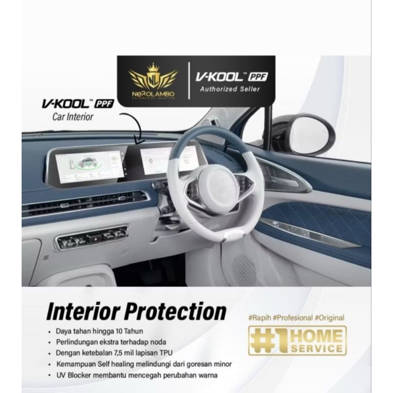 VKOOL PPF Interior BYD Seal ~Paket Lengkap + Doorcup VKOOL