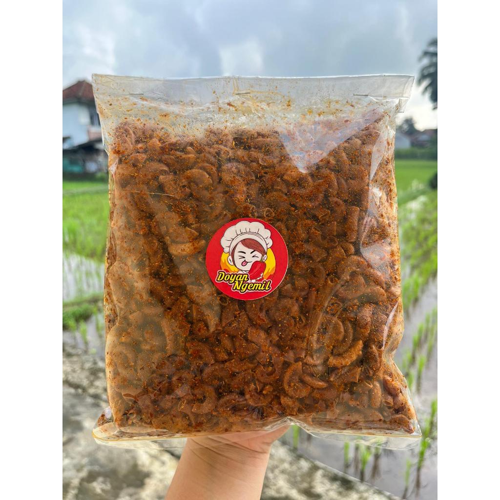 

1 KG MAKARONI CIKRUH - RENYAH TIDAH KERAS Pedas Asin