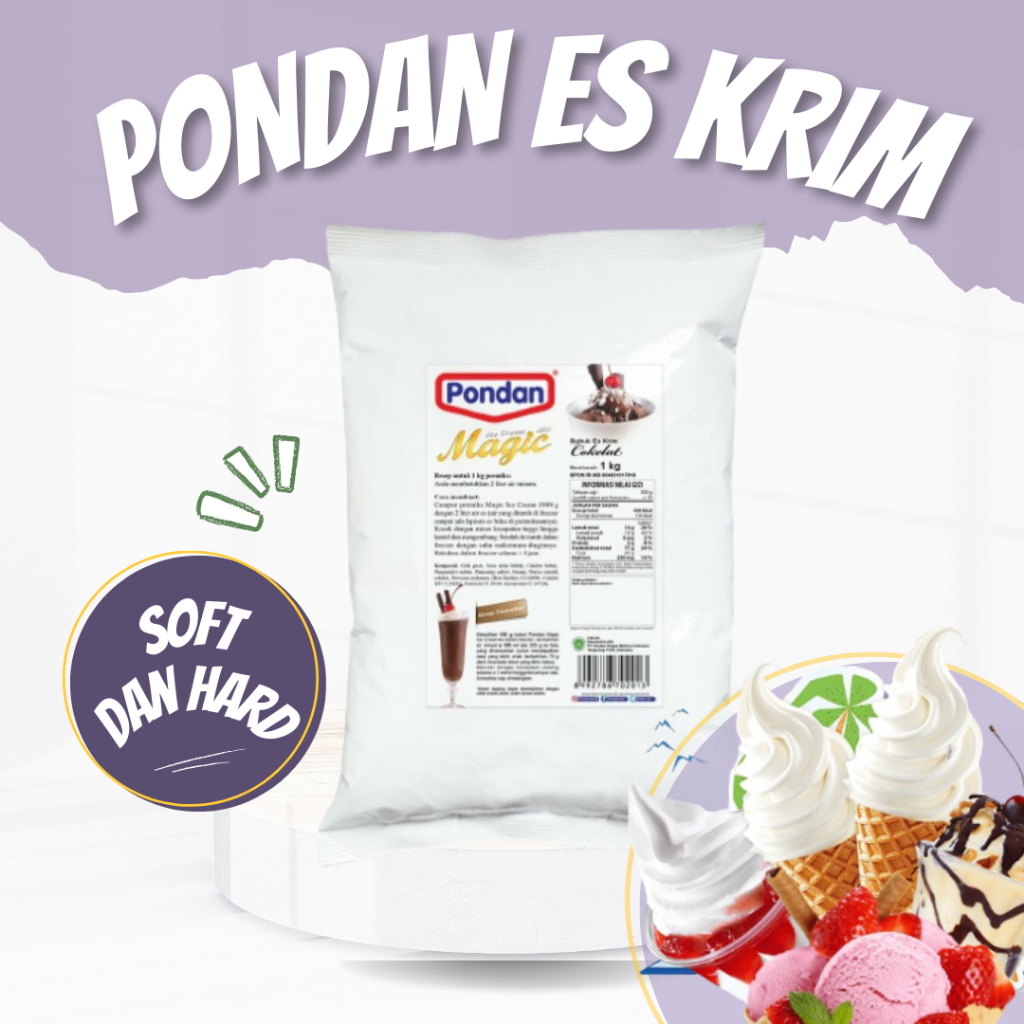 

Pondan Es Kream 1kg Bubuk Es Mambo 1kg Bubuk Es Durian Bubuk Agar2 Pondan