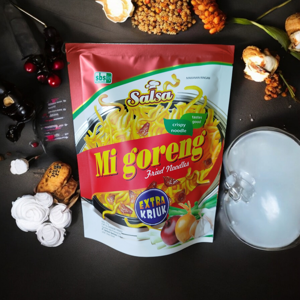 

[AF] 6 Pcs Snack Salsa Berhadiah Uang | Mi Goreng Kremes Camilan Unik Mantap, Pedas, Gurih