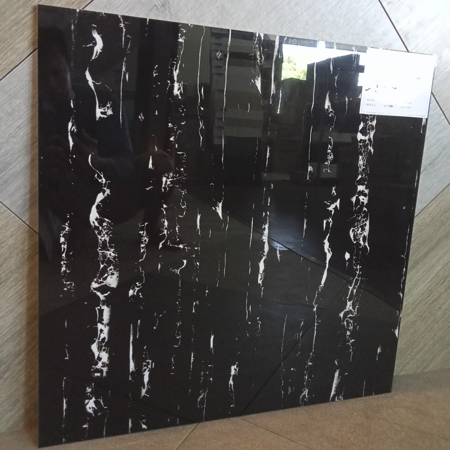 granit 60x60 Valentino gres obsidian black Nano Glazer poles grade 1