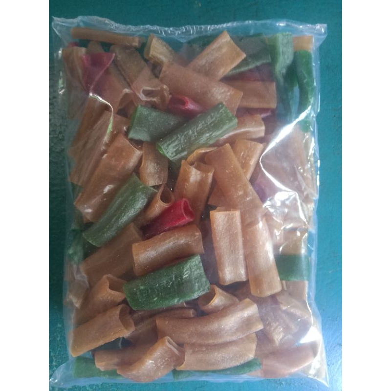 

KRUPUK IMPALA PENDEK MENTAH 250 gram/KRUPUK KLUNTUNG/KRECEK