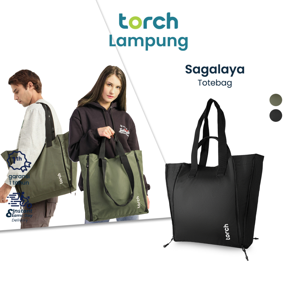 TORCH Sagalaya 2 in 1 Tote Bag Selempang Tas Belanja Besar