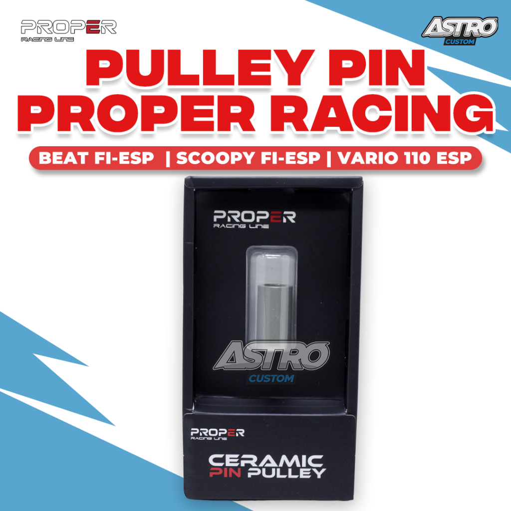 Pulley Pin Beat Scoopy Vario 110 FI ESP K61 K25G K81 Boshing Rumah Roller Ceramic Proper Racing Line