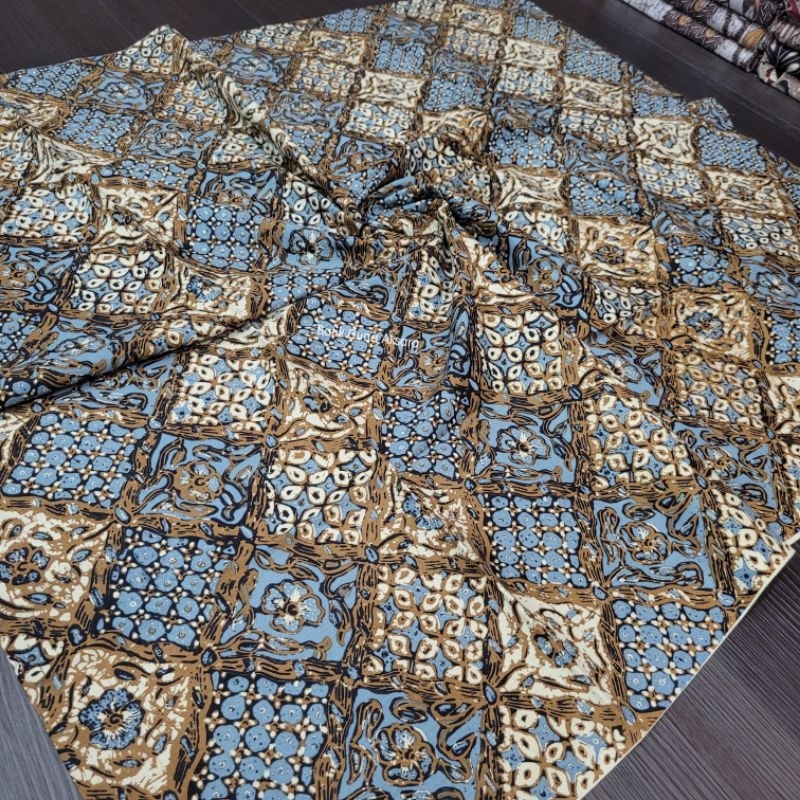 KAIN BATIK POTONGAN JARIK WARNA BIRU INDIGO