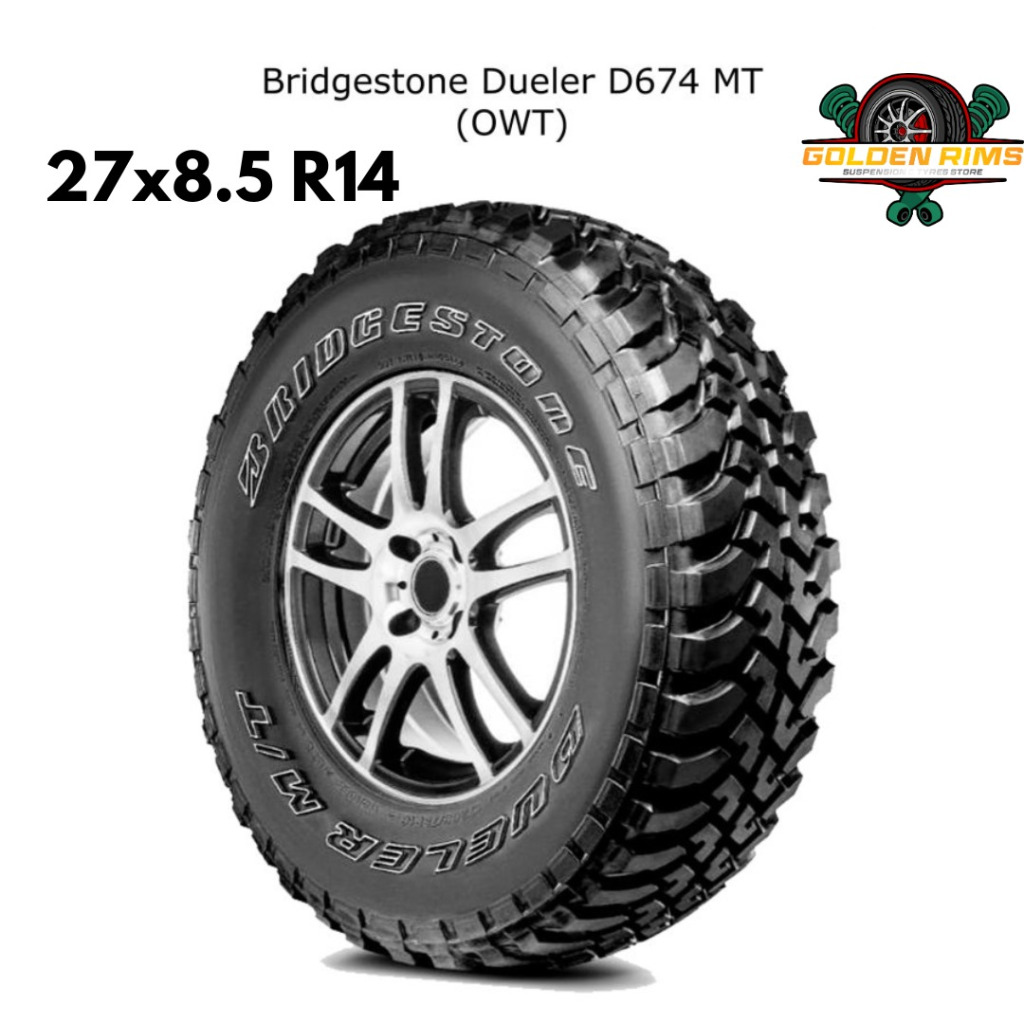 Ban Mobil Baru Bridgestone Dueler M/T 27x8,5R14