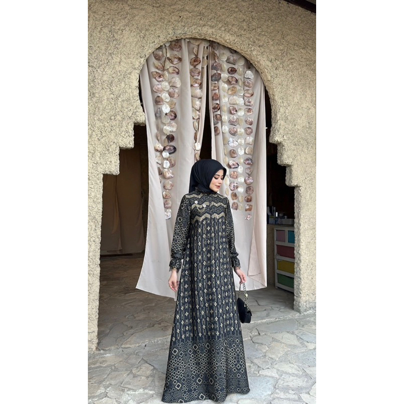 Humeyra Dress Nadeea kaleela| Javina Hijab dan Dress