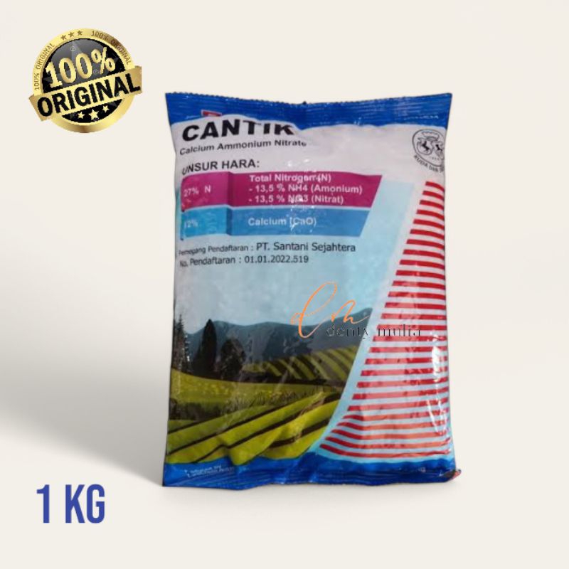 NPK CANTIK pupuk majemuk kemasan pabrik 1 kg