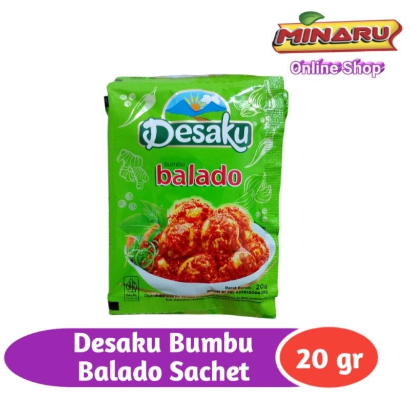 

Desaku Bumbu Balado Sachet @20 gr