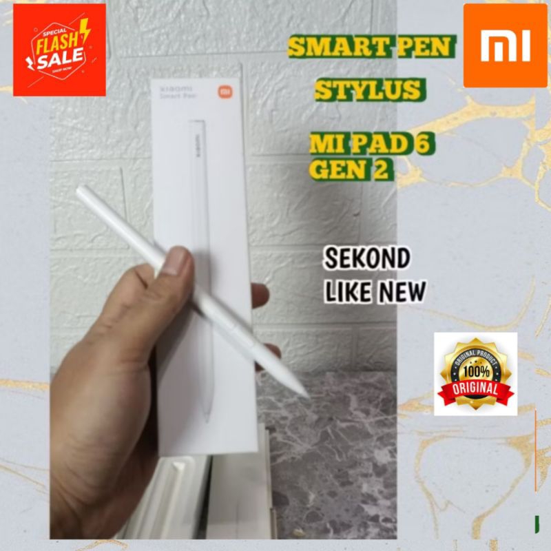Smart Pen Stylus Xiaomi Gen 2 original untuk mi pad 6/ mi pad 5 second