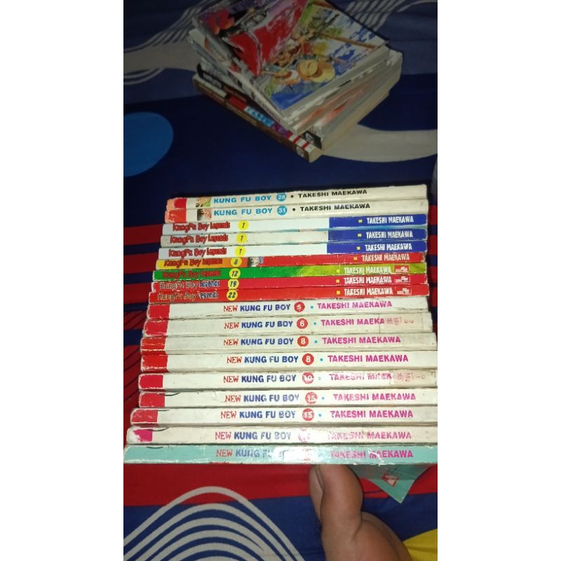 komik manga new kungfu boy, kungfu boy, kungfu boy legend cabutan bekas murah ori karya takeshi maek