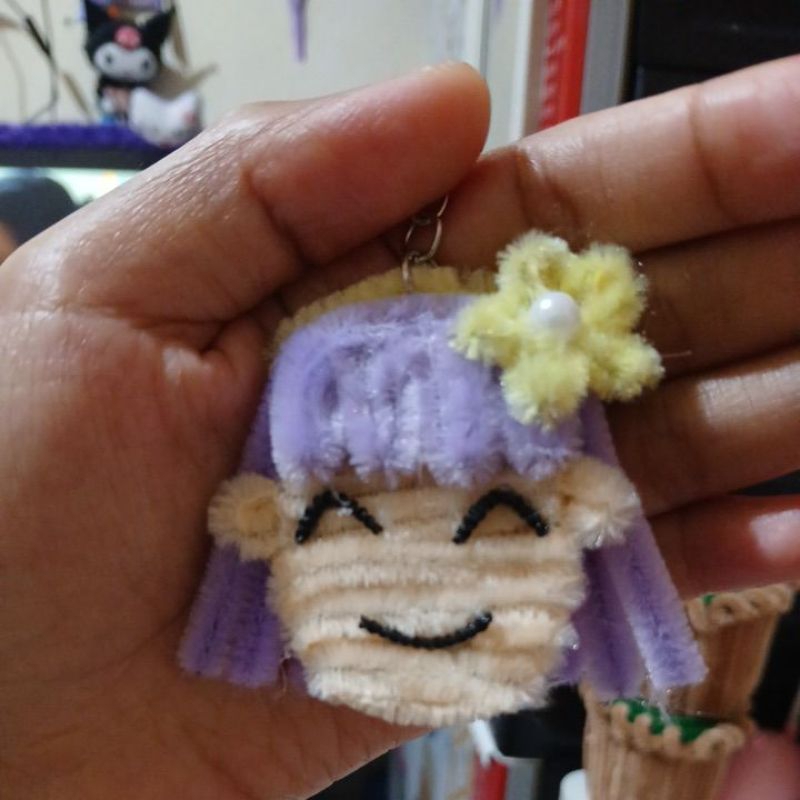 ganci karakter kepala boneka