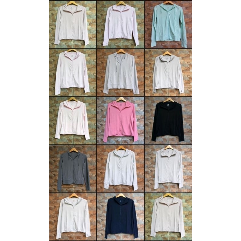 uniqlo airism running jacket anti uv