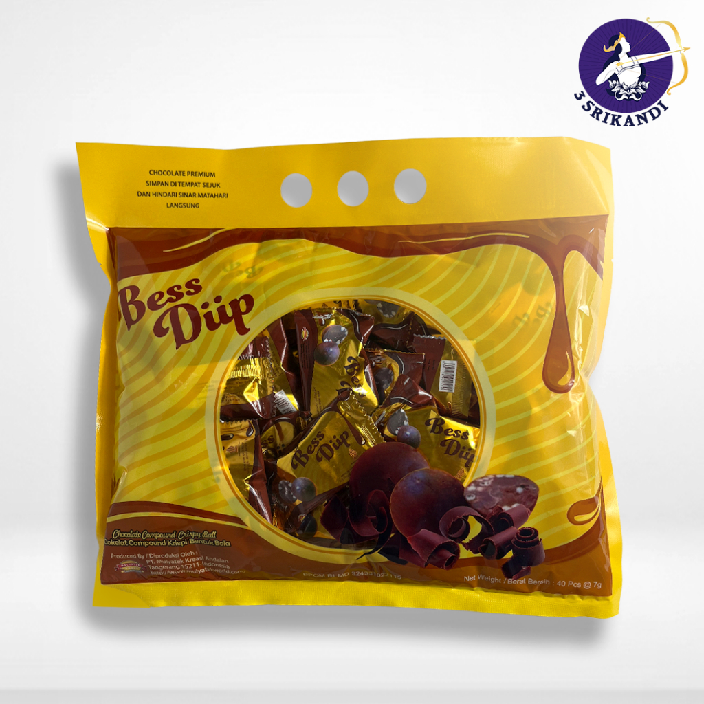 

Bess Diip Choclate Crispy Ball // Isi 40