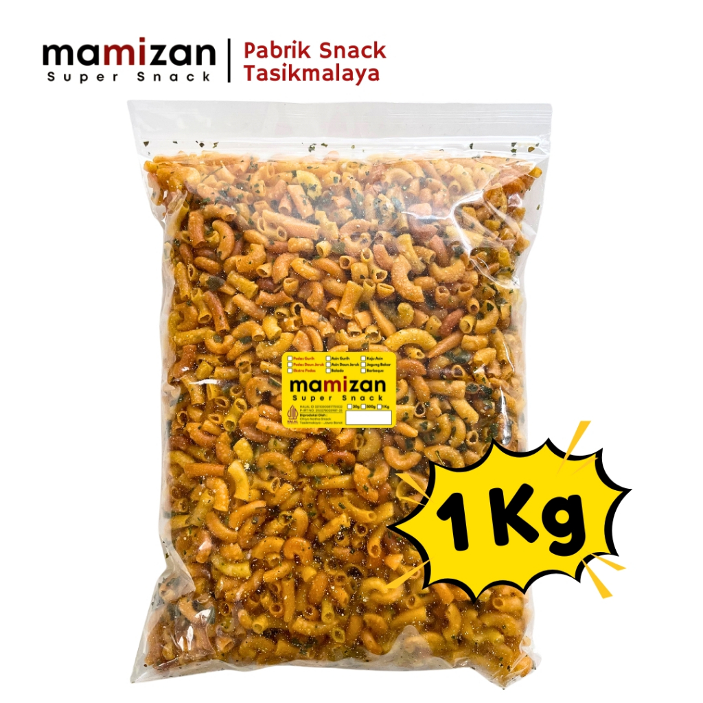 

Makaroni Kriuk 1Kg Mamizan Snack