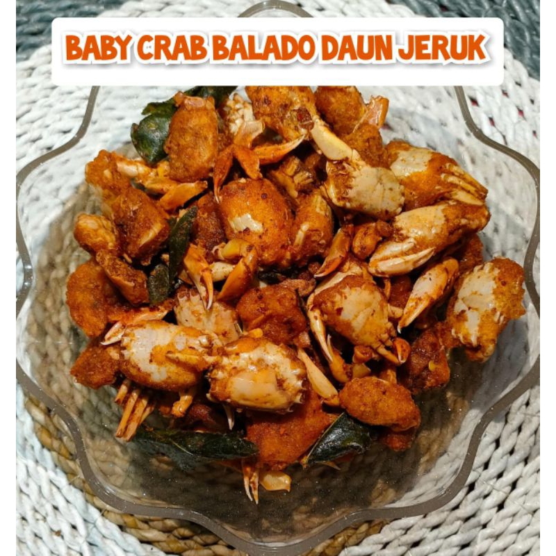 

BABY CRAB CRISPY PEDAS