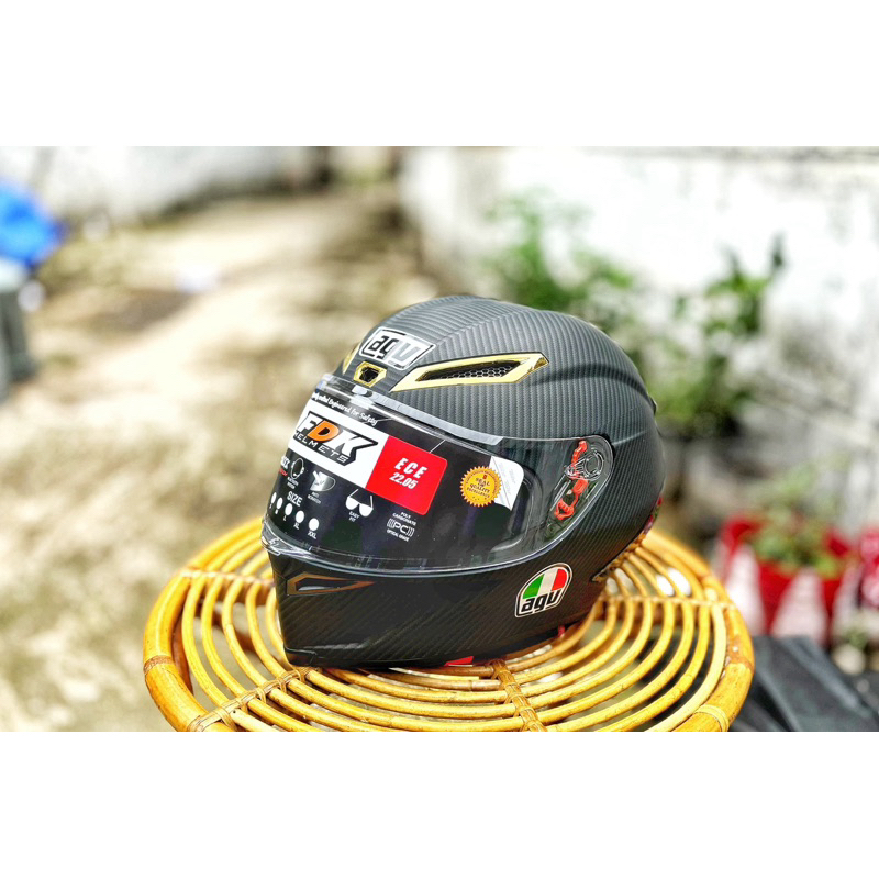 FDK Helmet Full Face Pista Tali DD ring