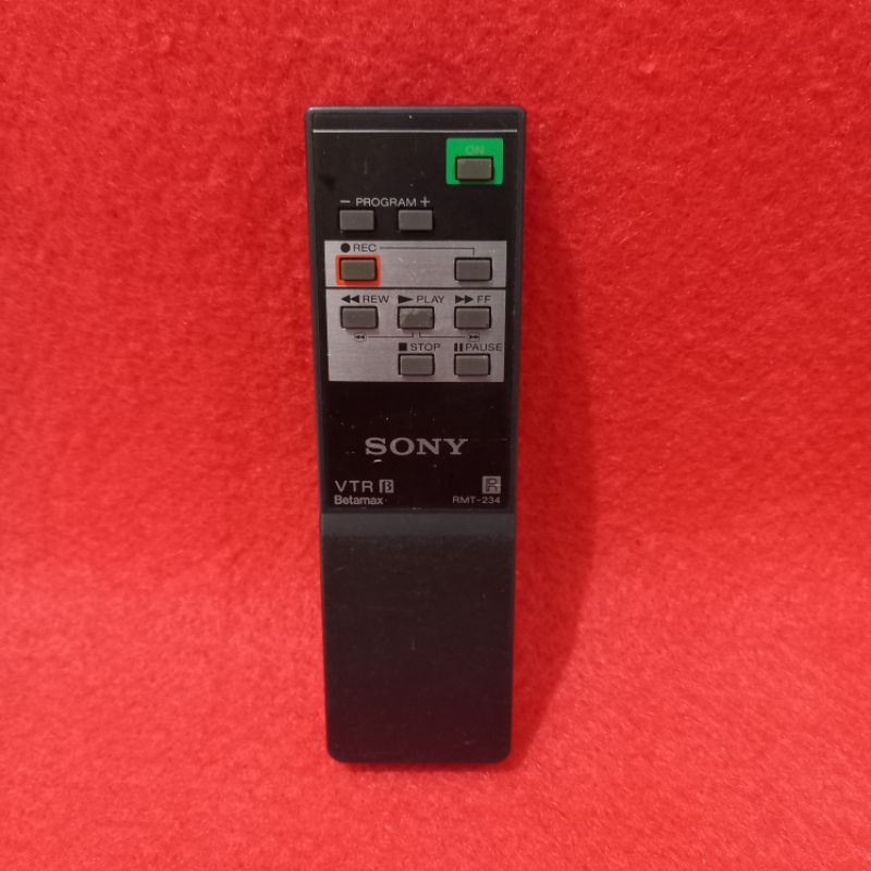Remote VTR Betamax SONY Original Asli . RMT - 234 .