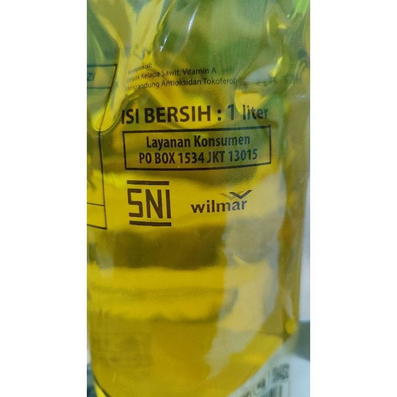 

Wilmar Minyak Kelapa Sawit 1 Liter - MIKI