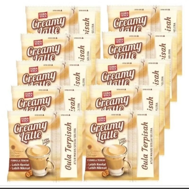 

TORABIKA CREAMY LATTE KOPINYA CHEF RENATA