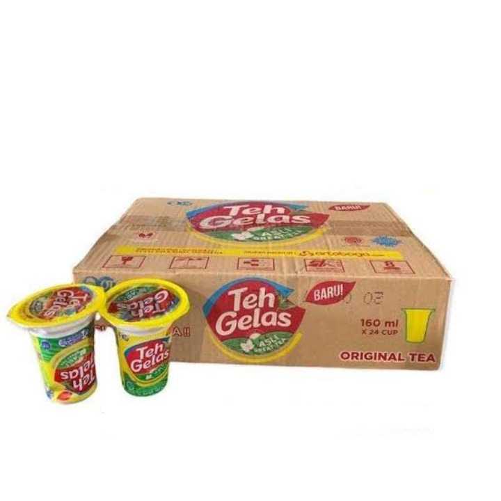 

TEH GELAS CUP ORIGINA CARTON [160 ML x 24 ]