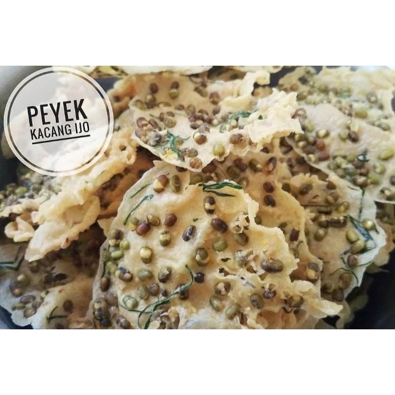 

peyek kacang hijau