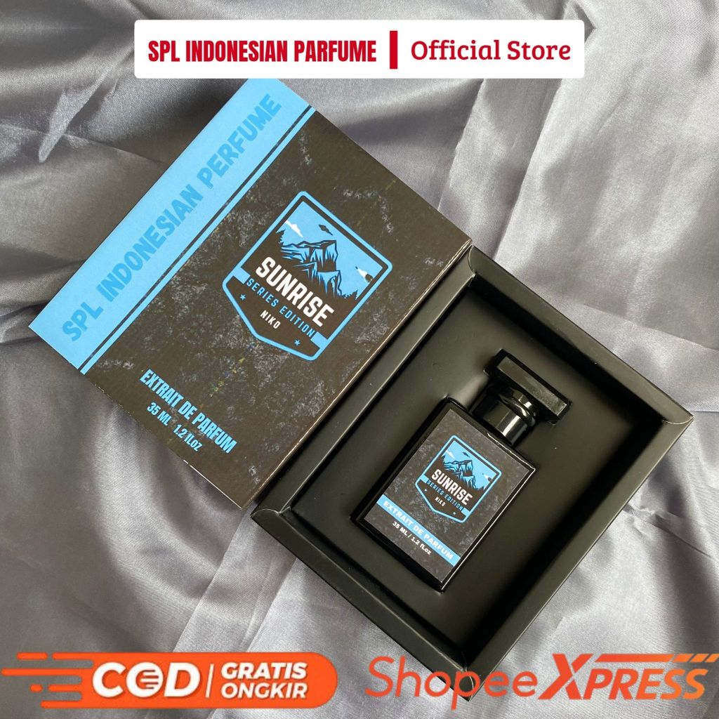 Aroma SUNRISE | Parfum Pria Original | SPL Indonesian Parfum | Extrait De Parfum 35 ML