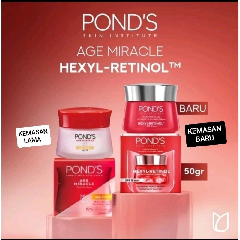 Ponds Age Miracle 50gr (BESAR)