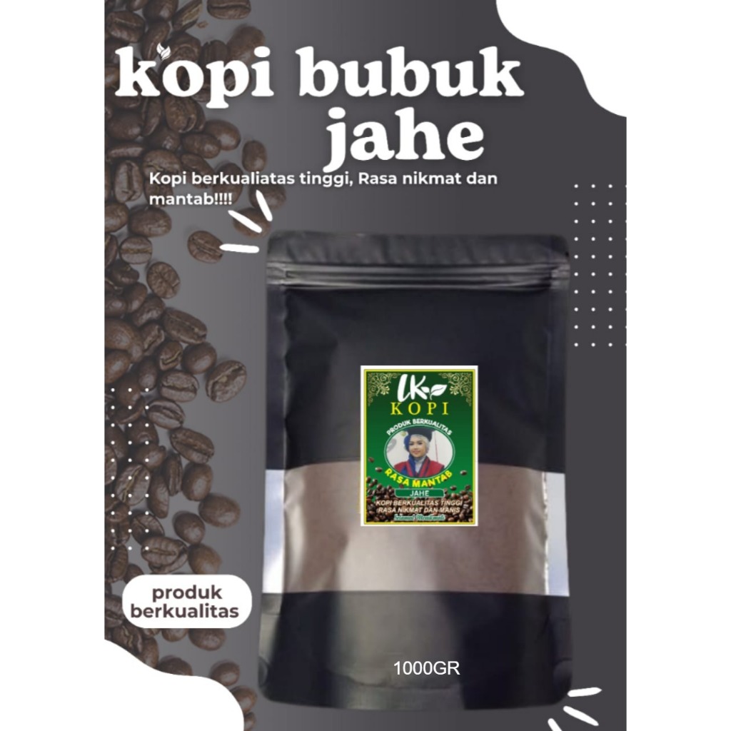 

KOPI BUBUK JAHE 1000GR MANTAB