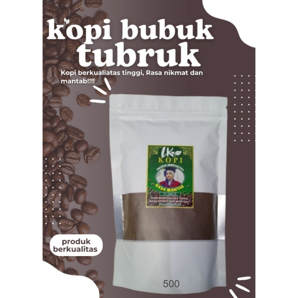 

KOPI BUBUK TUBRUK 500GR MANTAB