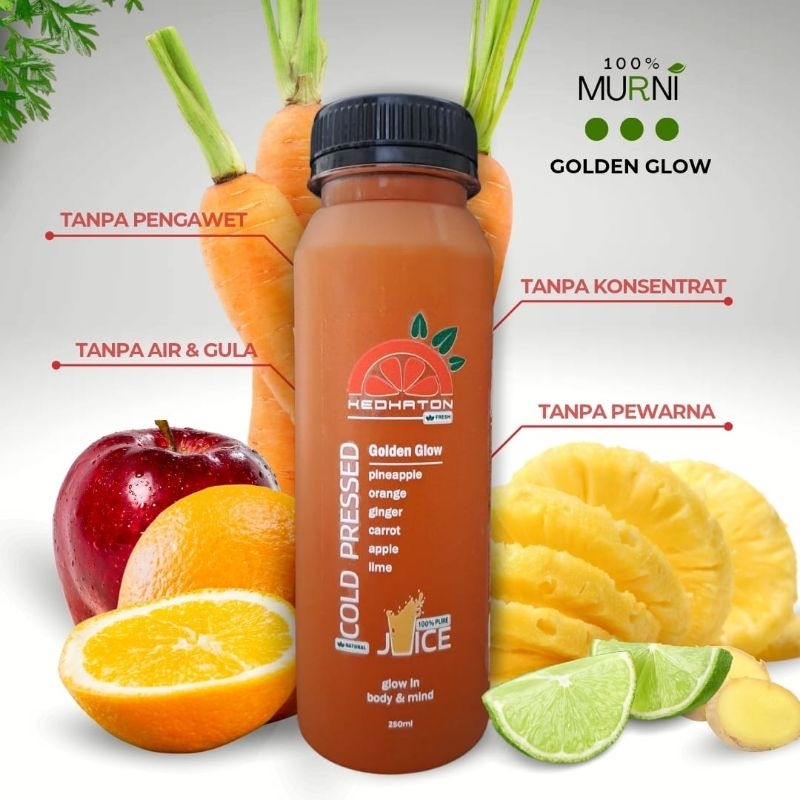 

Golden Glow - Cold Pressed Jus - Murni
