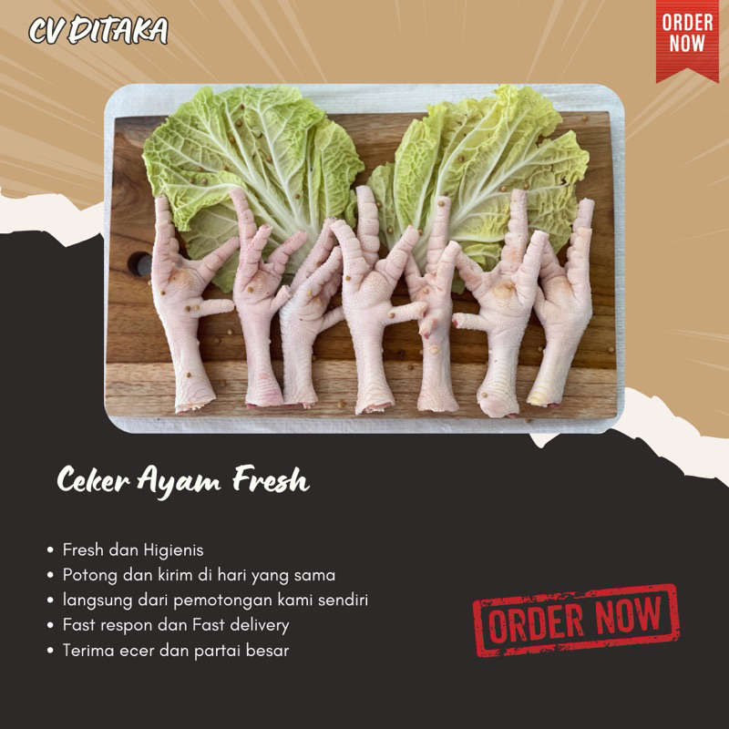 

Ceker Ayam fresh