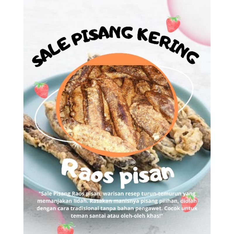 

SALE PISANG RAOS PISAN asli garut tanpa bahan pengawet